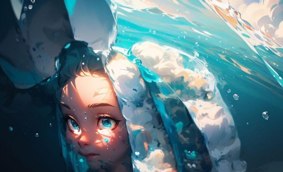 Water Foam Girl by SuperSweetCiCi on DeviantArt
