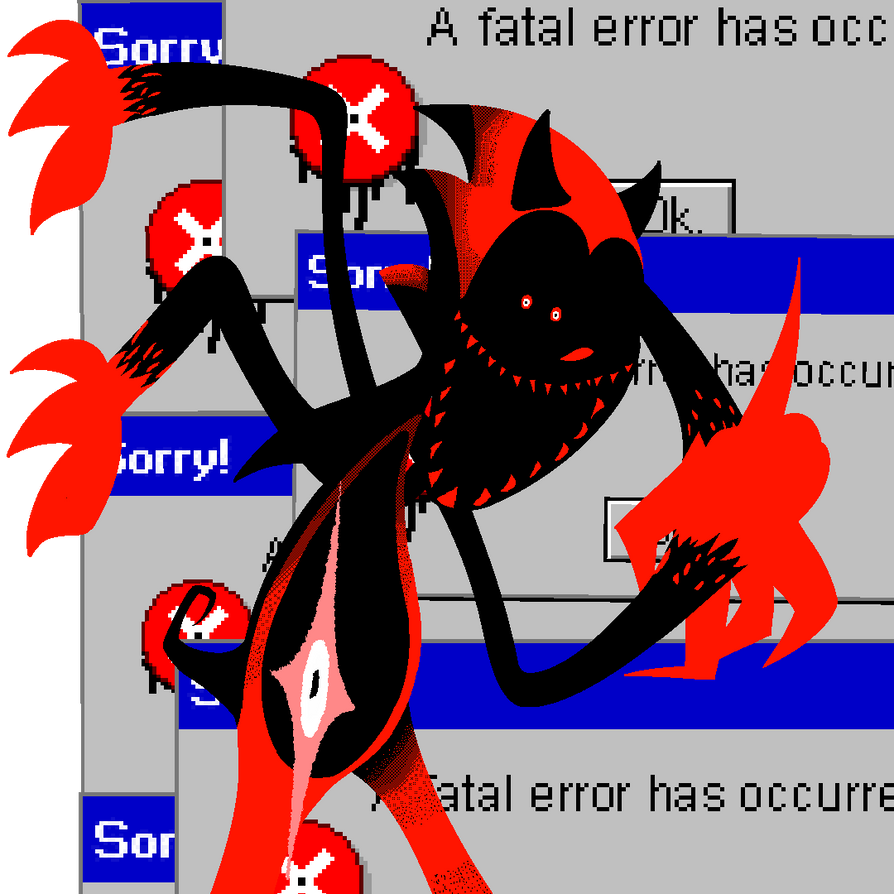 Fatal Error Sonic by XxD-awMUwU on DeviantArt