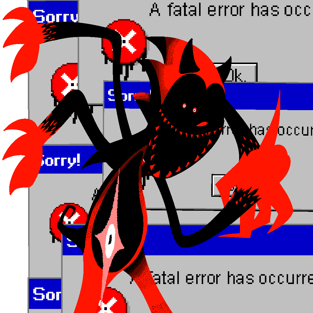 Fatal Error Sonic By XxD awMUwU On DeviantArt Fatal error sonic by xxd awmuwu on deviantart