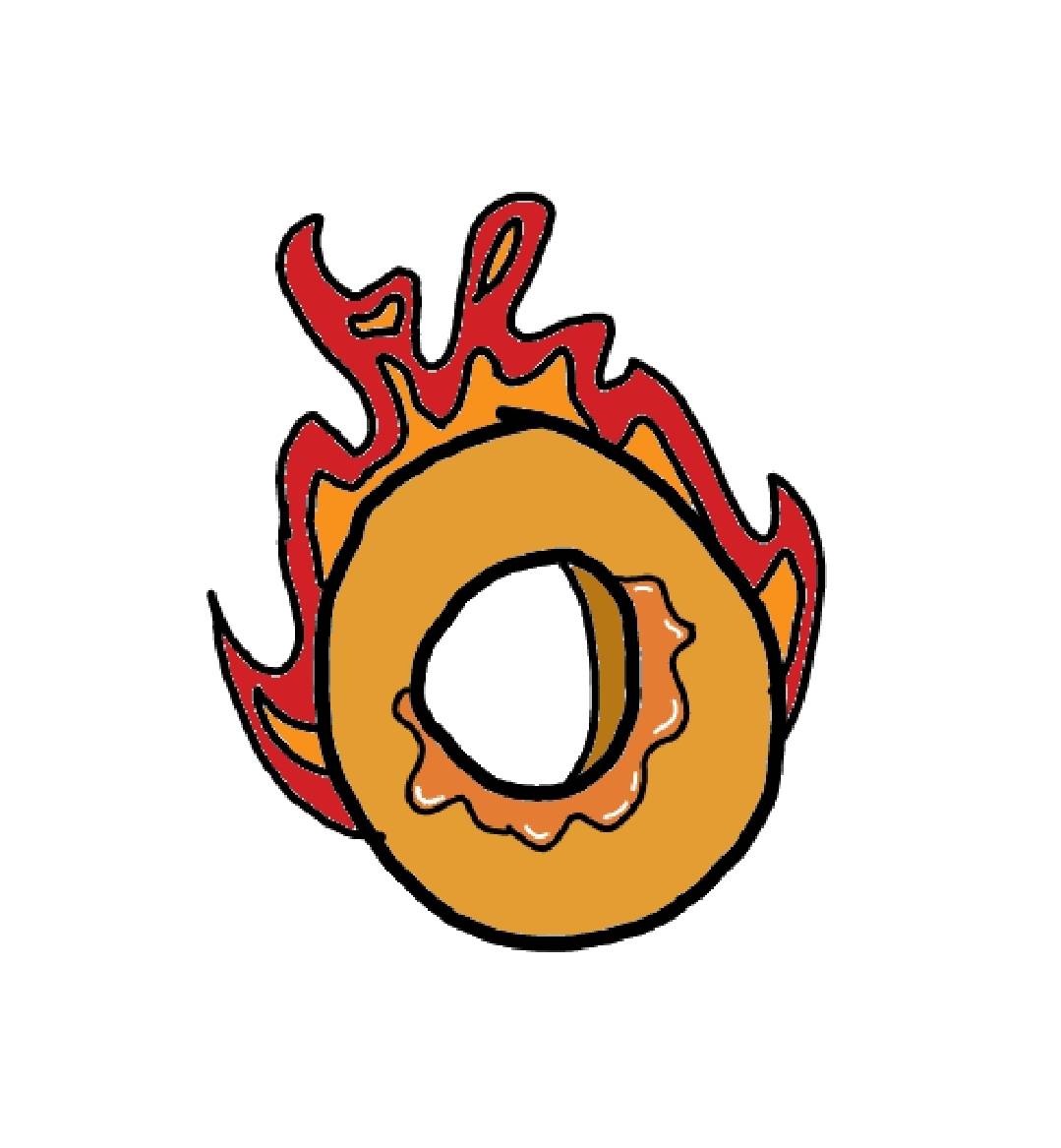 rengoku donut by Dragonballleggendary on DeviantArt
