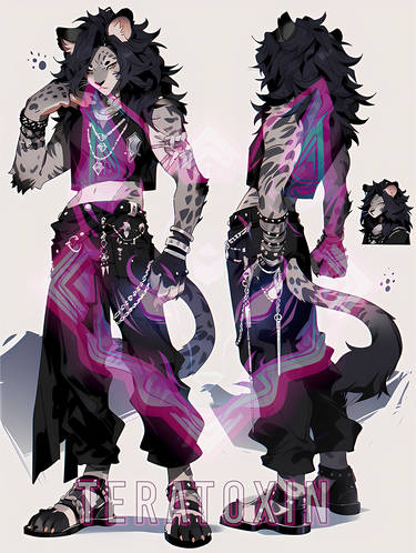 Anthro Vernid Adoptable CLOSED! by LiLaiRa on DeviantArt