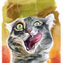Tradition art study Cat