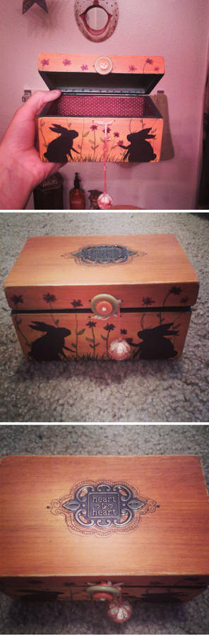 rabbit button box