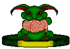 Grunny Eating Brain by InfinitiesEnd