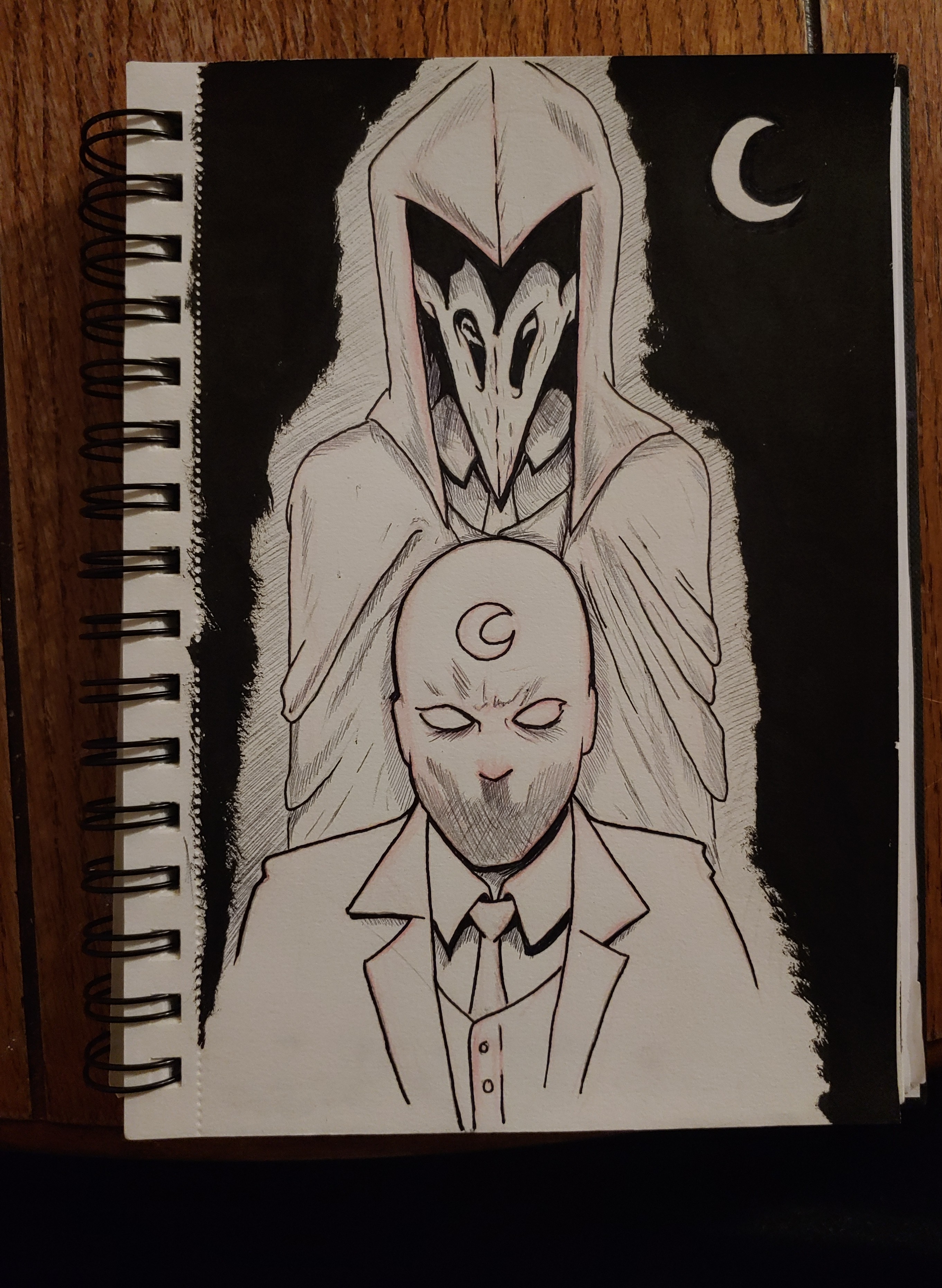 Moon Knight Inks moon knight ink by Gh57 on DeviantArt