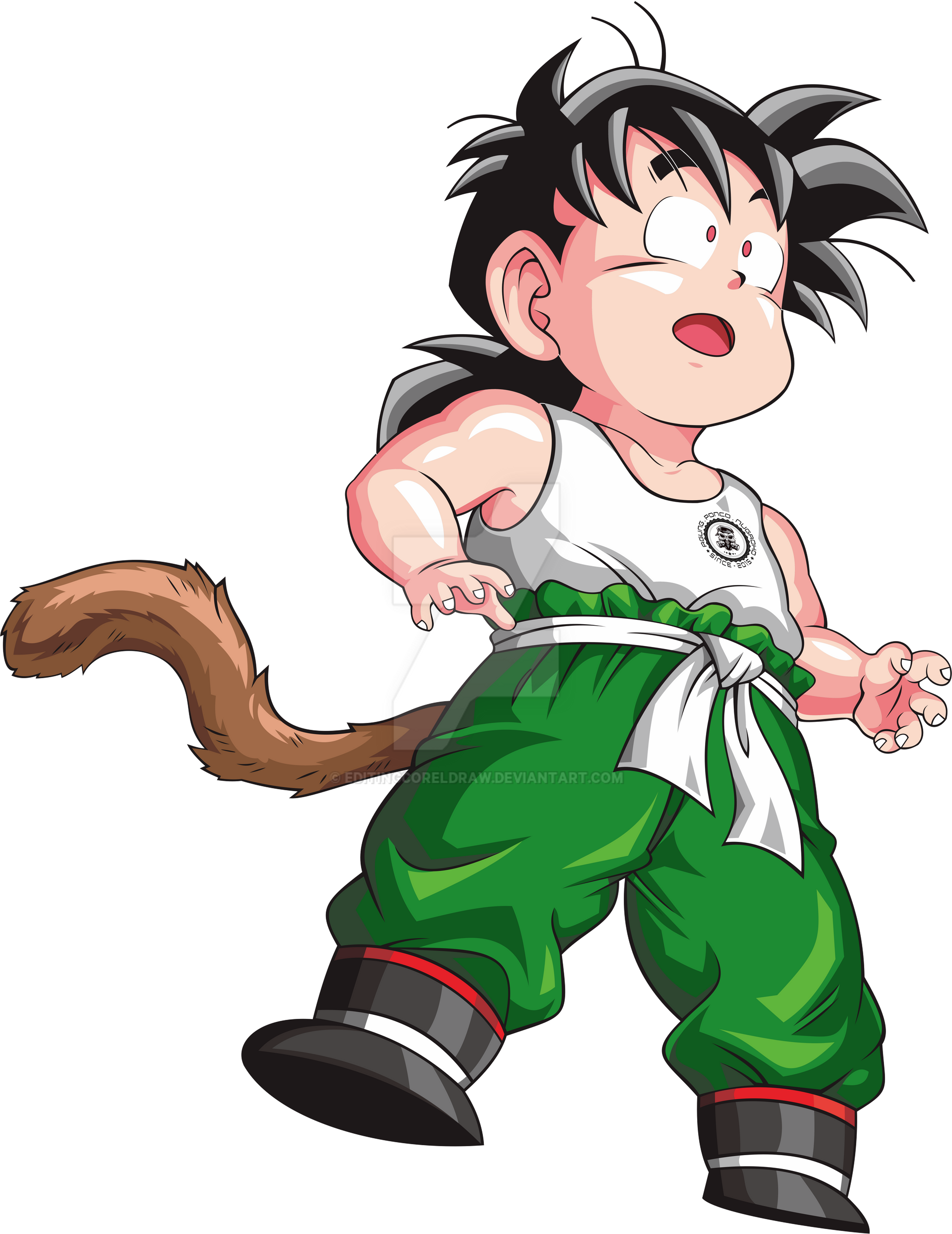 Kid Mooned Gohan Kid Moon 10 FINISH by editingcoreldraw on DeviantArt