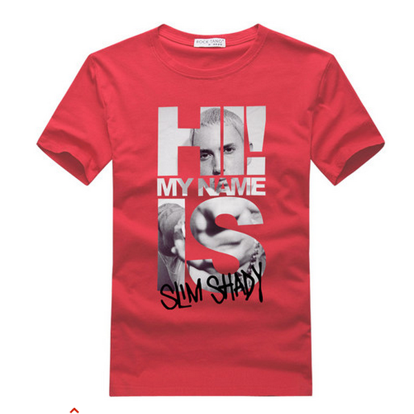 Eminem My Name Is rock Cotton T-shirt