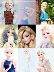 Modern and fashion Elsa !