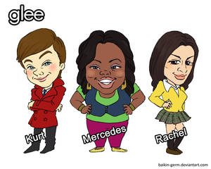 Glee: Three divas