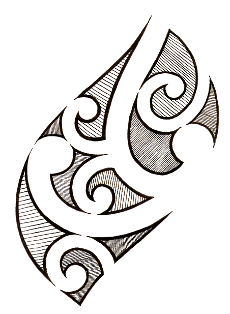 Polynesian tattoo 1