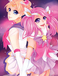 Sailor Scouts Duo