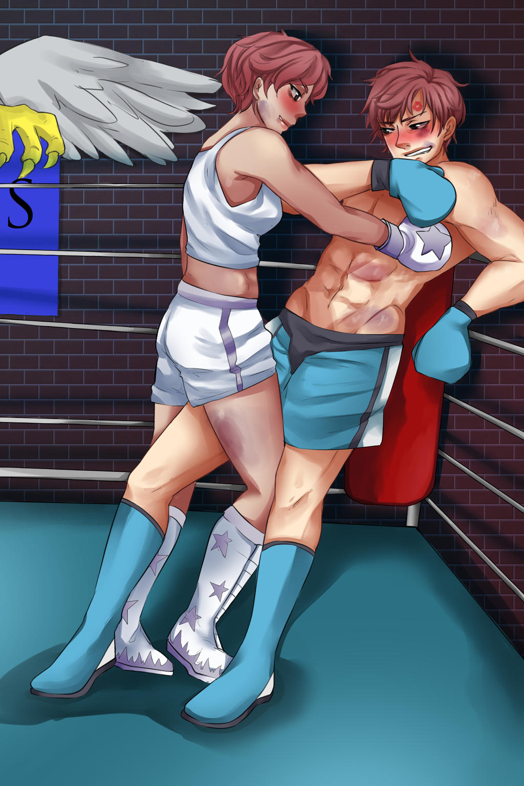 Boxing Bl Boxing Ring Commission by ViJohnSyu on DeviantArt