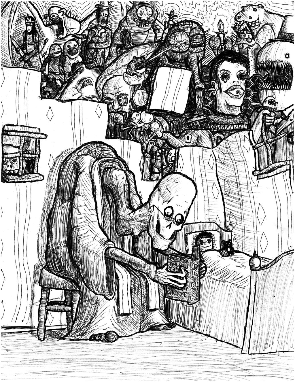 Story Teller by William-John-Holly
