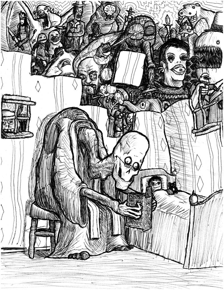Story Teller by William-John-Holly