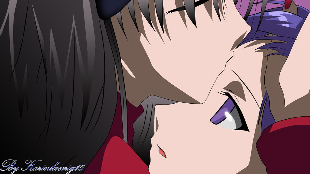 rin and sakura (fate/stay night)