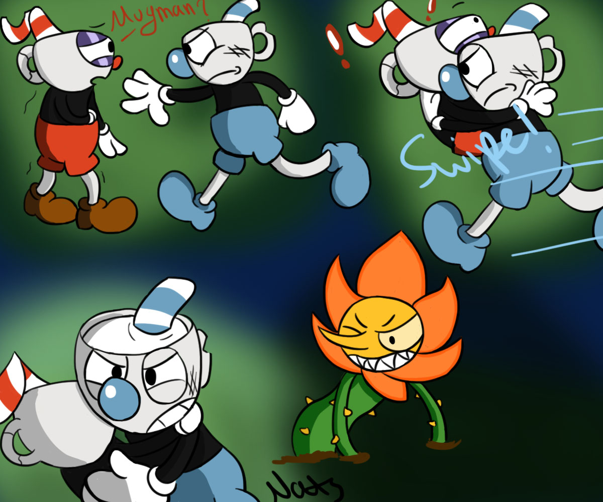 Papa Louie Cuphead 1 by KaritheKat16 on DeviantArt