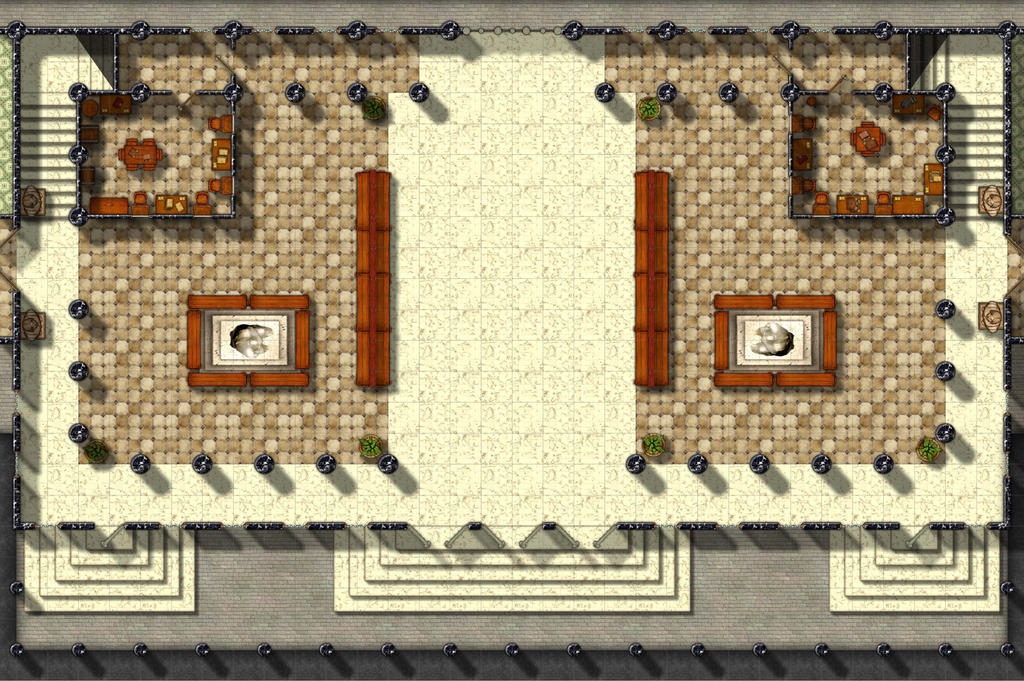 Iron Dragon Station Battlemap A1 by Uthoroc on DeviantArt