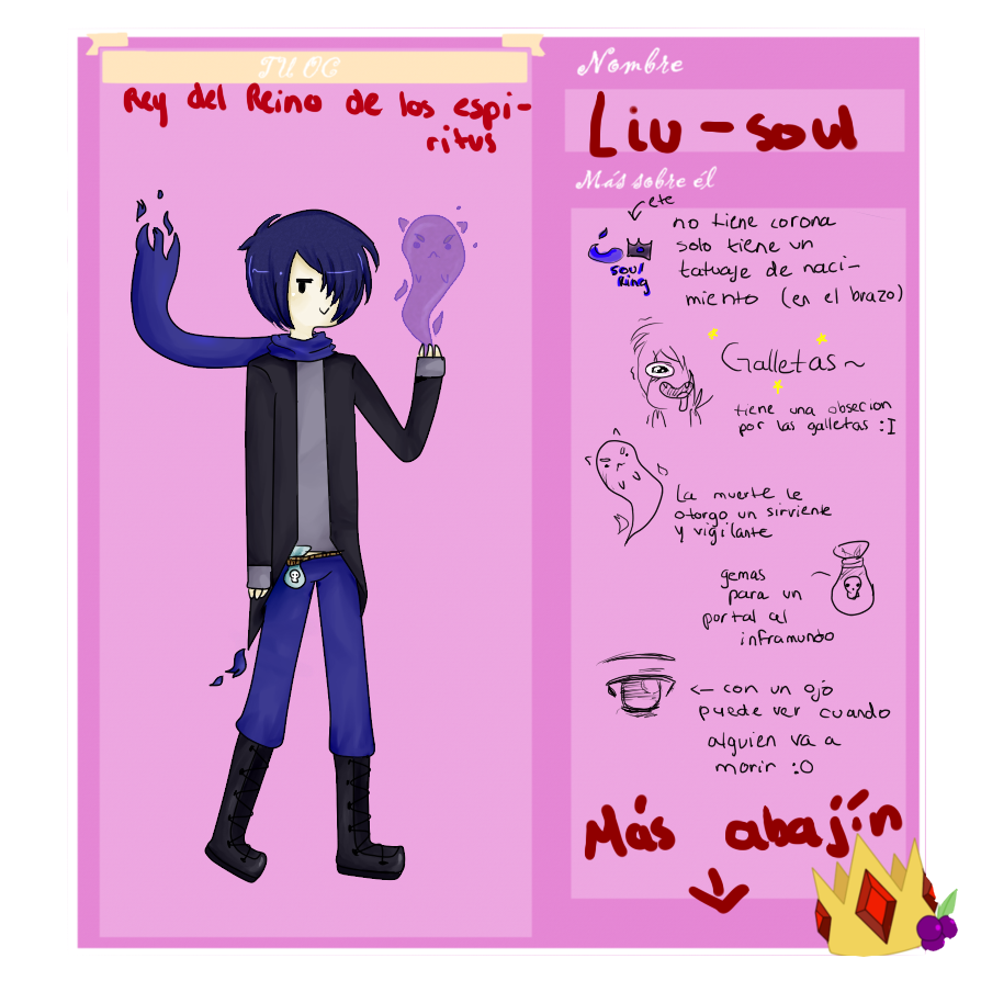 Liu Ficha-Adventure-Time-ROL :3