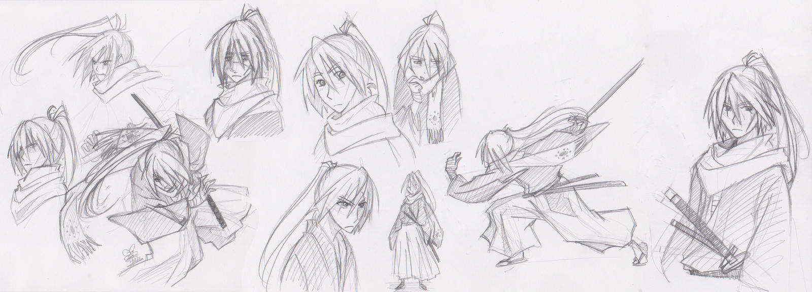 Kenshin doodles