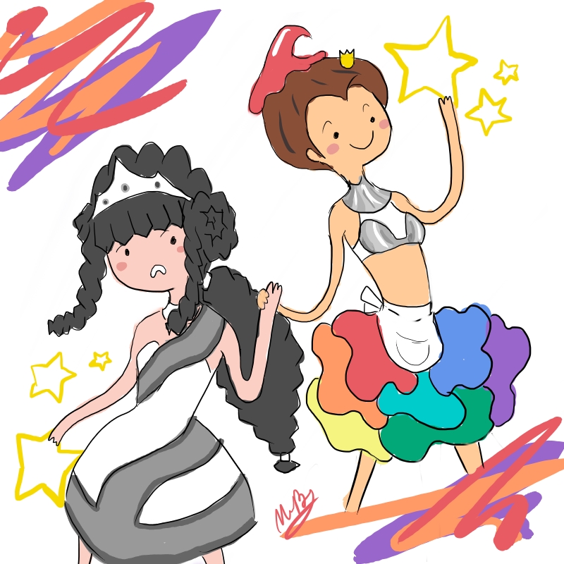 Blicorice and Paint Princess