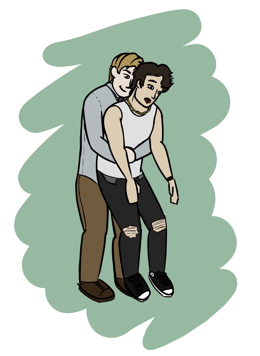 Chocked Figure Heimlich Maneuver on Choking Man by chokingcpr on DeviantArt