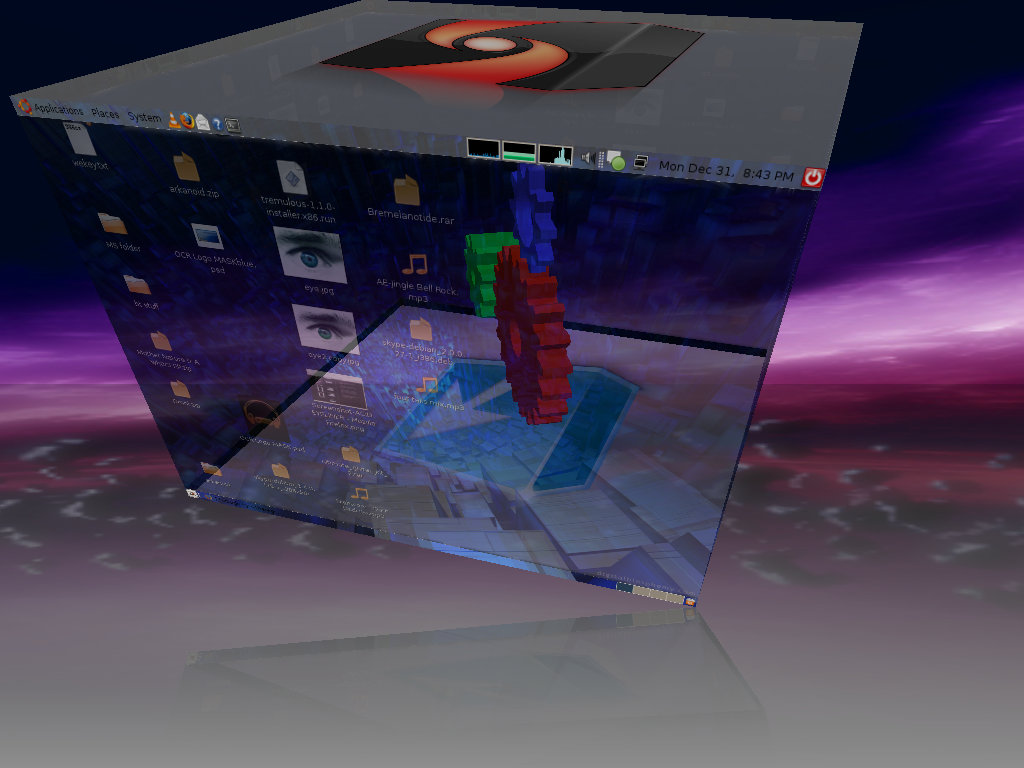 Ubuntu 3d Desktop