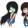 commission: Marceline and Acidiic