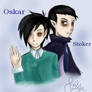 Oskar and Stoker