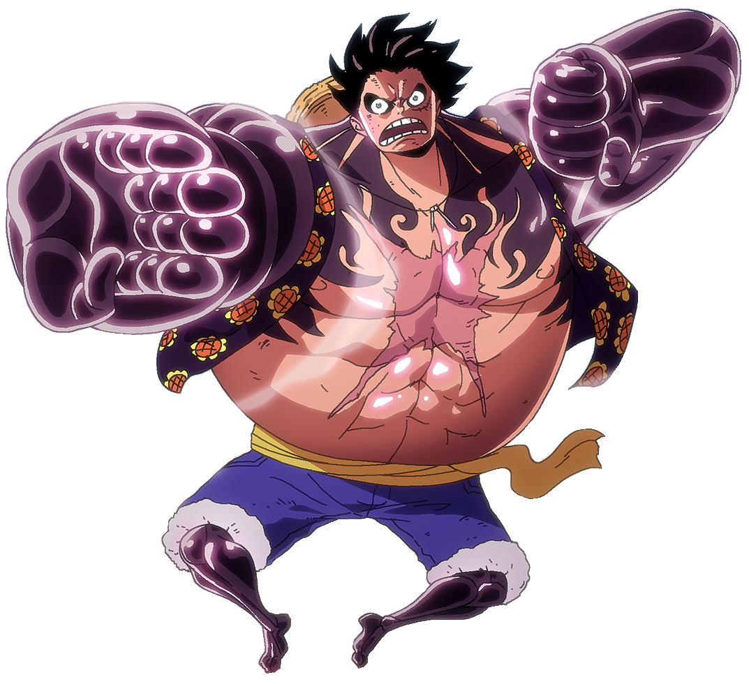 Luffy Gear 4 Render/PNG [One Piece] by JoyBoyTV on DeviantArt