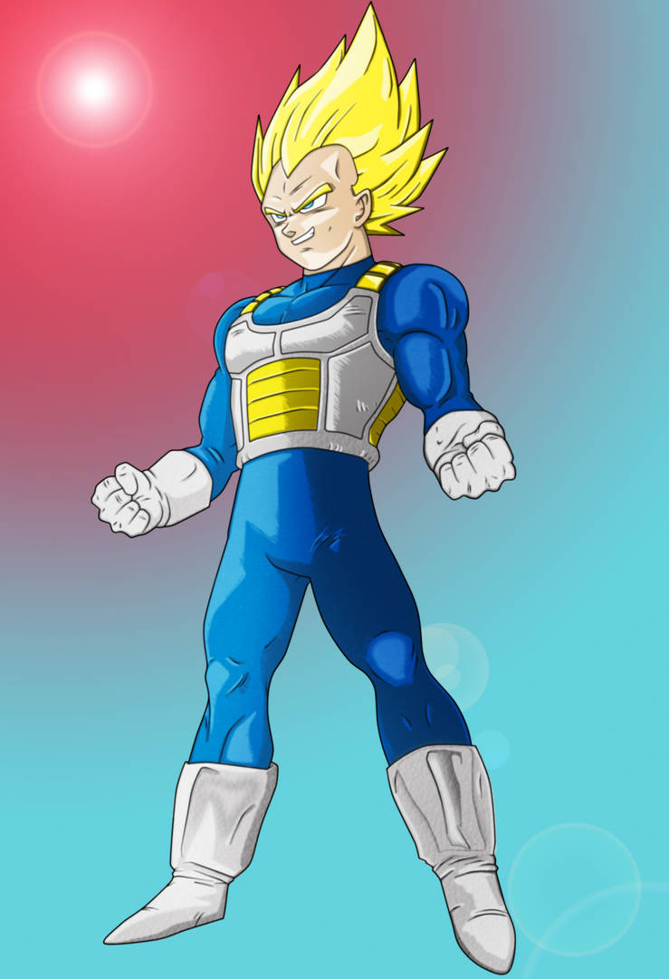 Vegeta Color Vegeta Color by boniface984 on DeviantArt