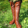 Leather Elven boots (inspired boots of Elrond)