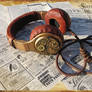 Steampunk headphones - Watchmaker
