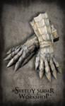 Leather Gloves of Deathbone Guardian