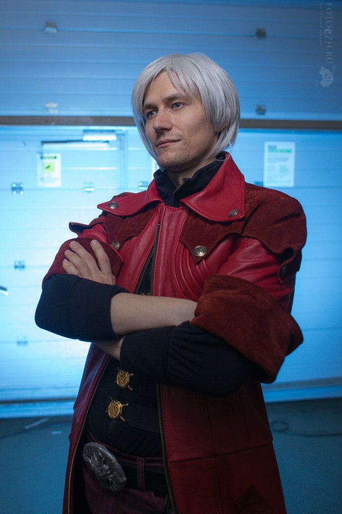 Leather longcoat Dante - DMC 4