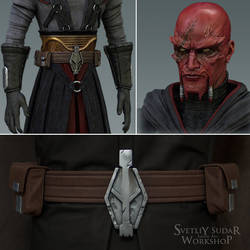 Star Wars leather belt (Inquisitor Vindican)