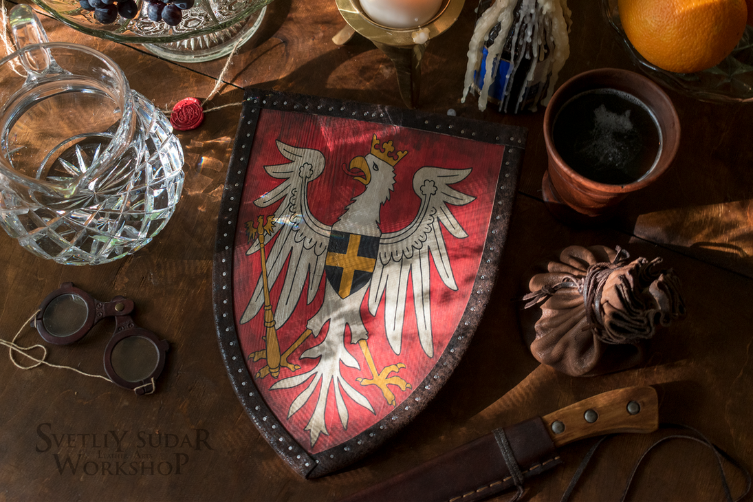 Shield Witcher Pattern Decorative emblems-shields from The Witcher 3 by Svetliy-Sudar on ...