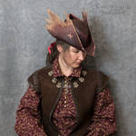Leather Hat Dragul Inspired Bloodborne (Djura) by Svetliy-Sudar