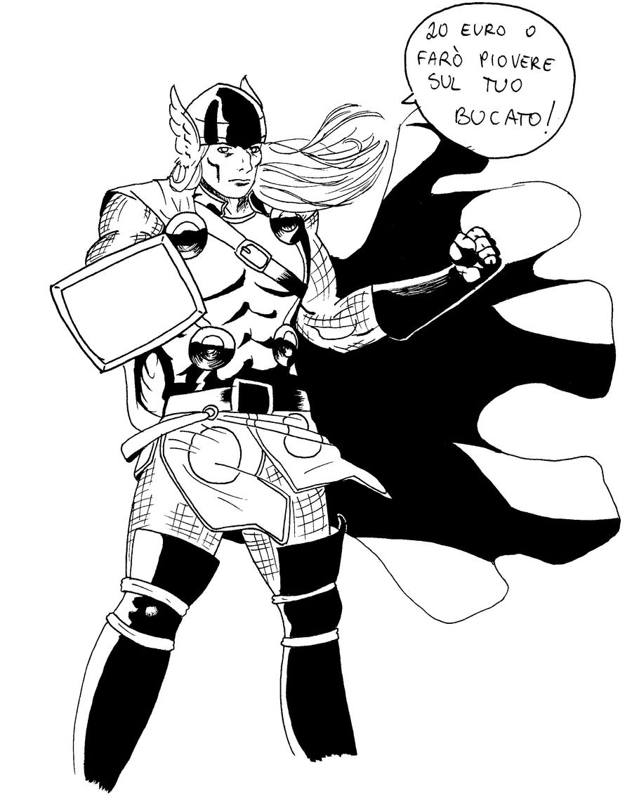 Thor - Lineart