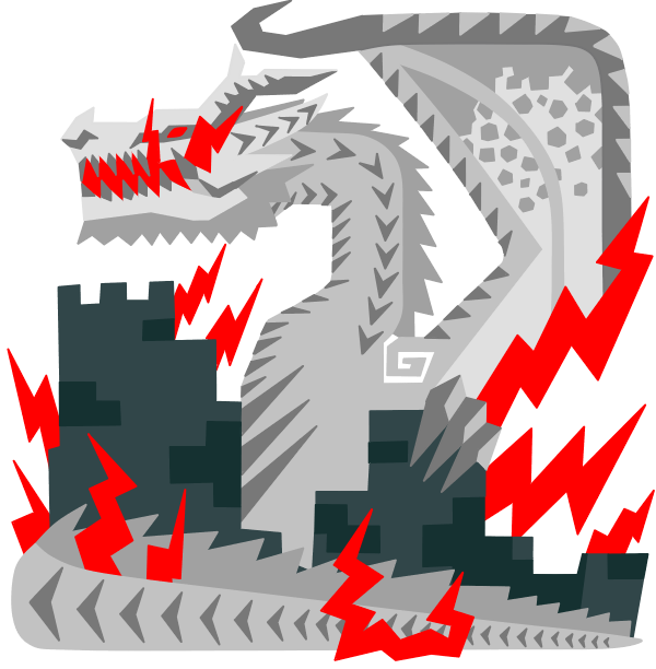 White Fatalis Icon Mhw Style By Dissidiabetty On Deviantart