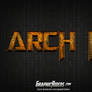 Free sci-fi text effect - Arch 2 (Photoshop PSD)