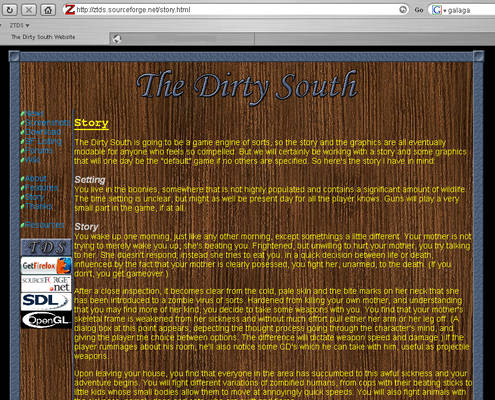 Dirty Sout Web Design