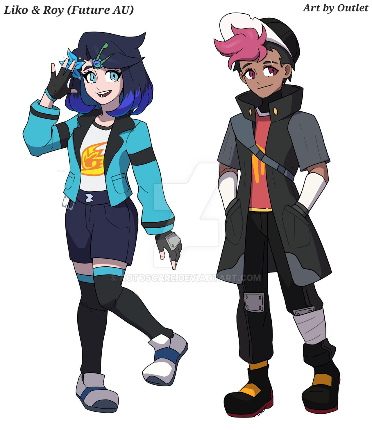 Future/My Treasure AU: Liko and Roy! by Rotoscare on DeviantArt