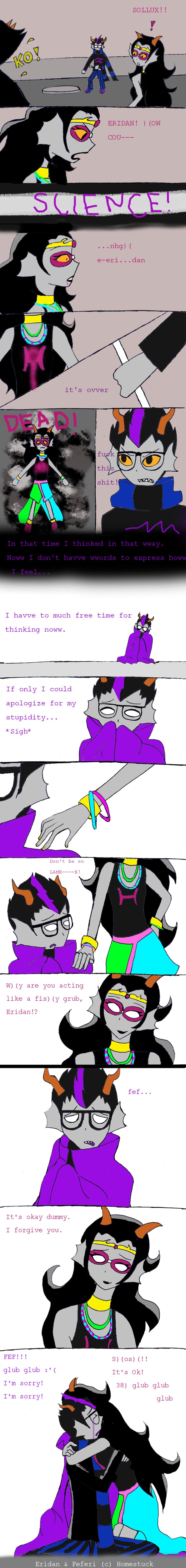 Eridan: regrets