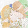 Zelda and Link kiss