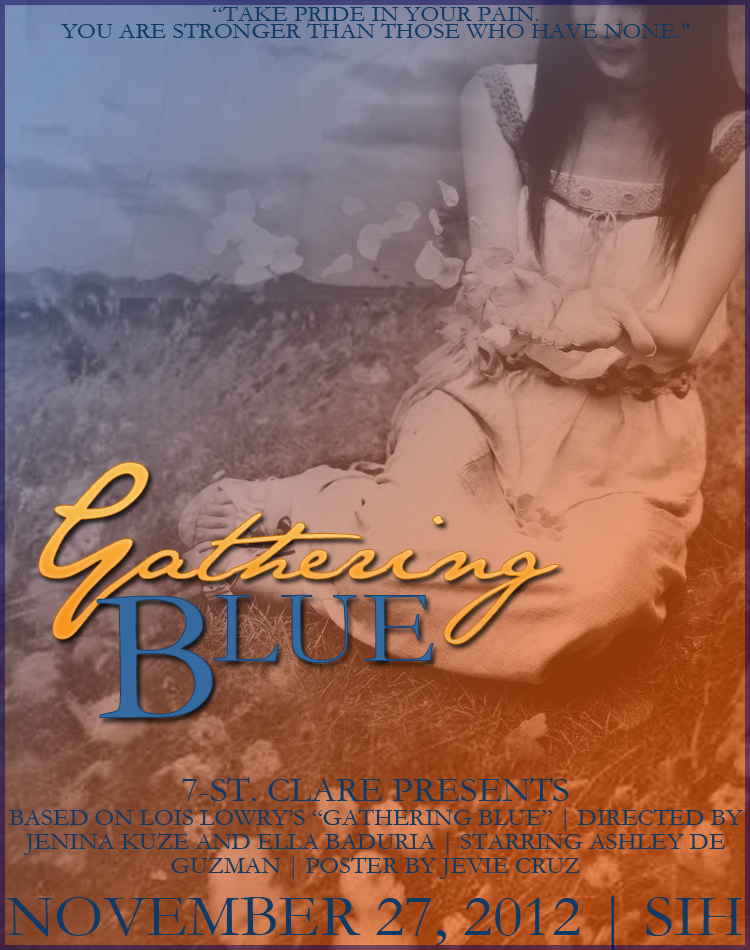 Gathering Blue Poster