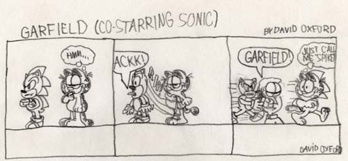 Garfield vs. Sonic