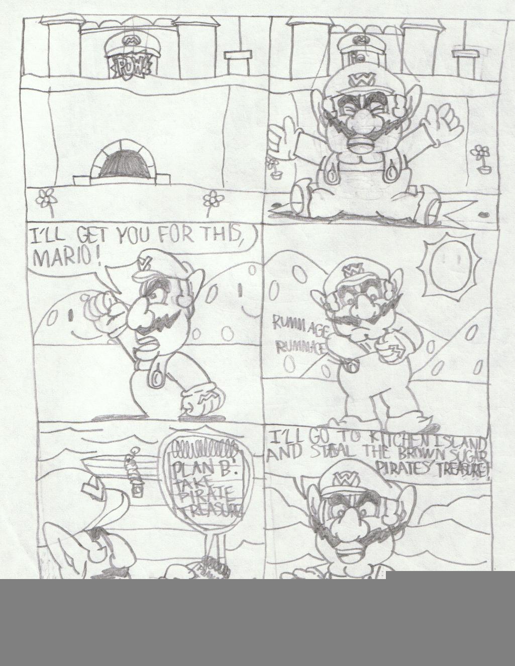 Wario Land, issue 1, page 1