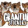 Granthrow sticker commissions