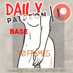 DAILY PATREON - walk cycle / 10 frames