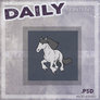 DAILY - horse run cycle (front)